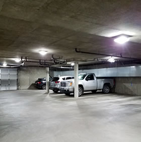 Increase building safety with lighting - Admiral Plaza - Seattle